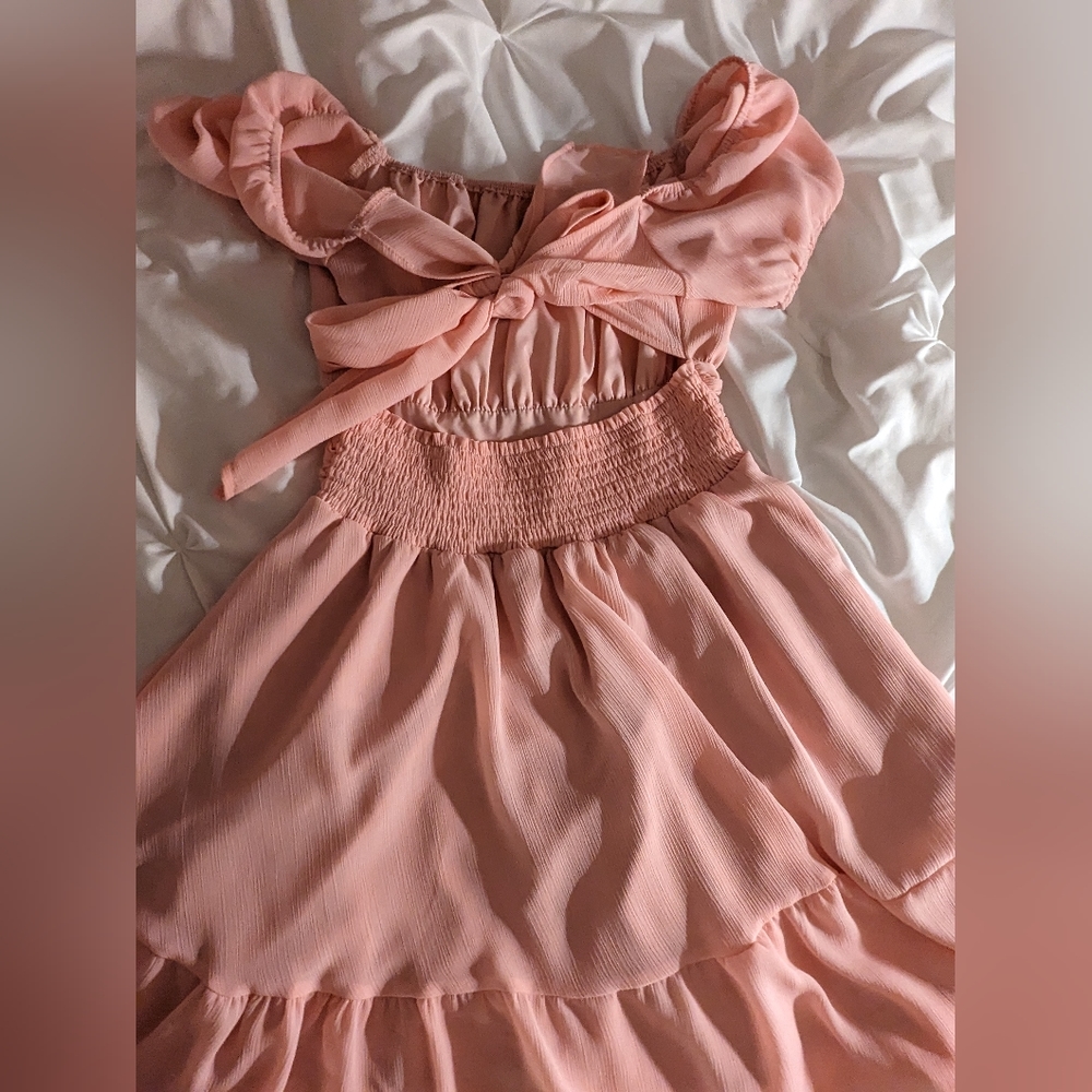 Exlura Summer Two Way Tie Dress